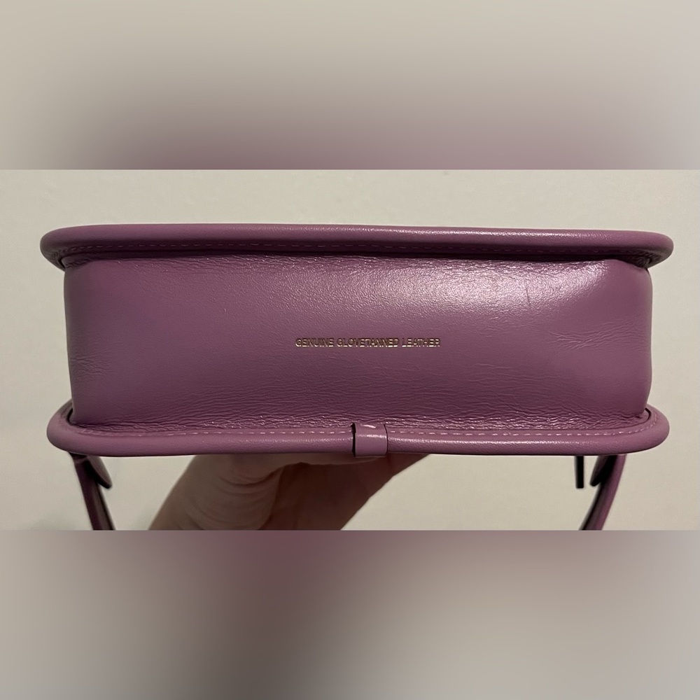 Coach Purple/Pink Leather Shoulder Bag - Picture 3 of 14